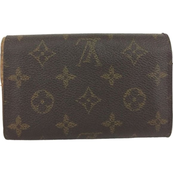 754141S Louis Vuitton Wallet Porte Monnaie Billets Tresor Brown Monogram - Picture 2 of 9